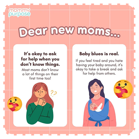 Being a new mom is hard