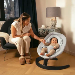 Nuna Leaf Grow Bouncer with Removable Toy Bar