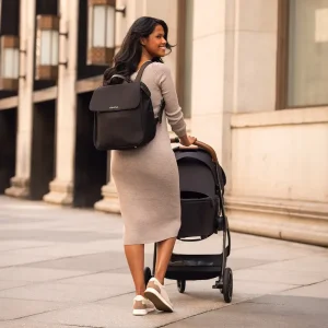 Nuna Diaper Bag With Changing Pad & Bottle