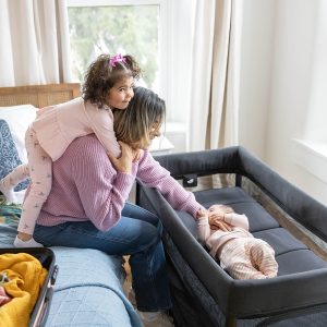 Joie Amigo™ 120 One-hand fold Travel Cot