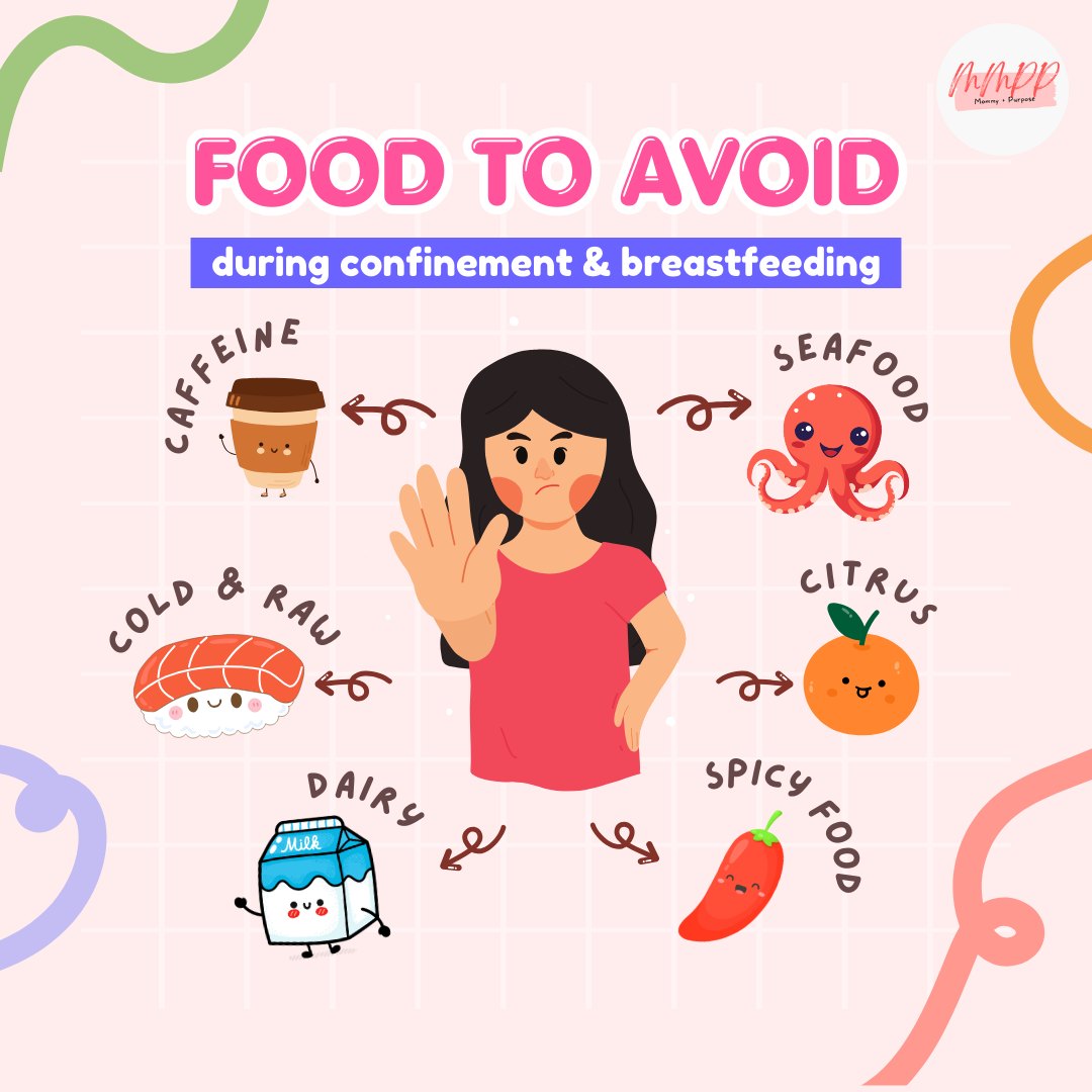 Food to Avoid During Confinement and Breastfeeding